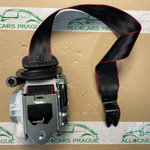 SEAT ARONA IBIZA SICHERHEITSGURTE VORNE LINKS SCHWARZ/ROT 6F1857705B ORIG. NEU