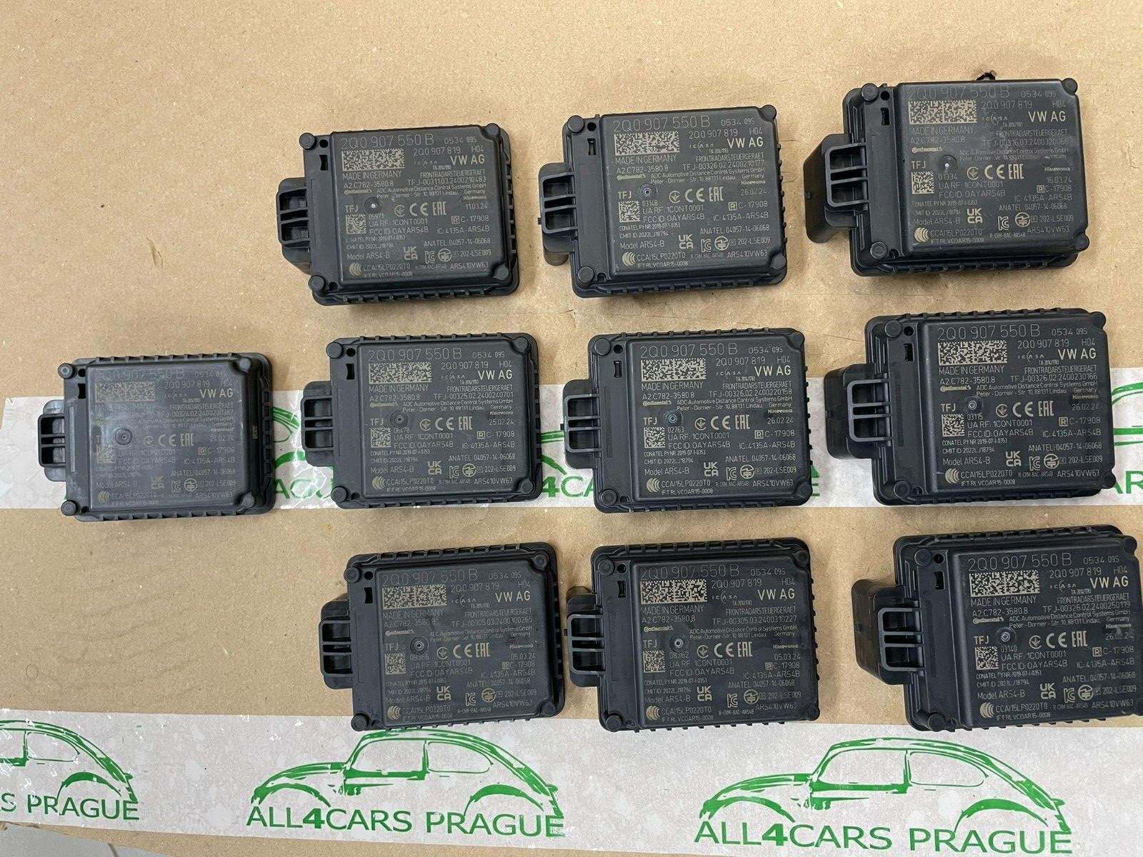 SEAT IBIZA ATECA ACC STEUERGERÄT FÜR ABSTANDSREGELUNG RADARSENSOR 2Q0907550B NEU - Obrázek 7