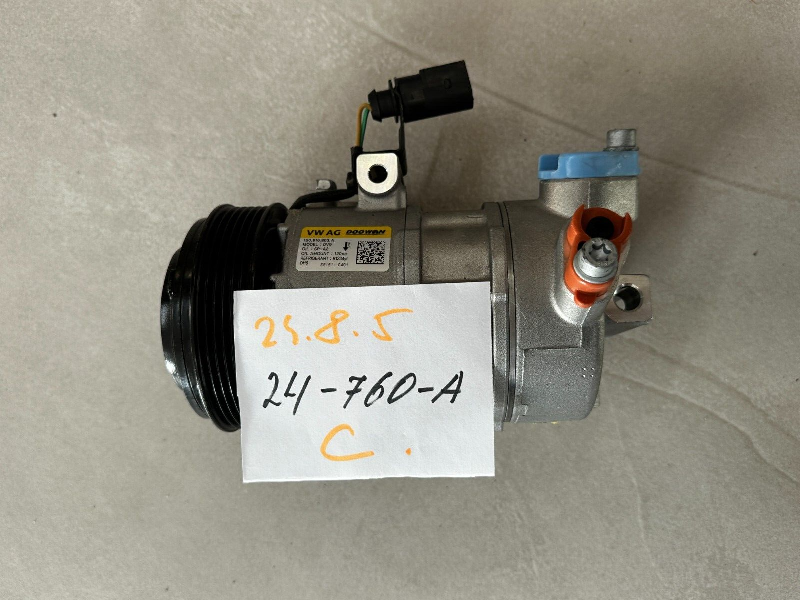 ŠKODA CITIGO KLIMAKOMPRESSOR 1S0816803A - ORIG.NEU - ALLE FOTOS GUCKEN BITTE!!! - Obrázek 25