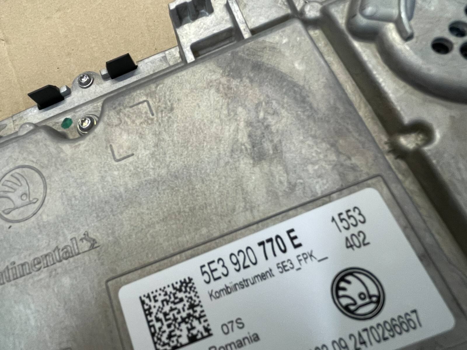 ŠKODA OCTAVIA 4 KOMBIINSTRUMENT TACHOMETER VIRTUAL COCPIT 5E3920770E - 0 KM NEW - Obrázek 5