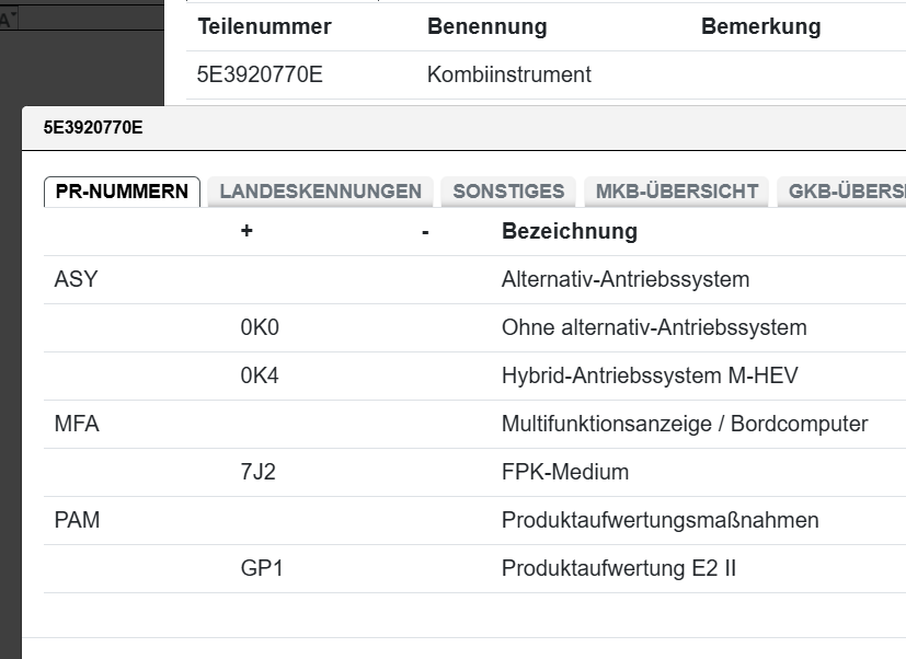 ŠKODA OCTAVIA 4 KOMBIINSTRUMENT TACHOMETER VIRTUAL COCPIT 5E3920770E - 0 KM NEW - Obrázek 8