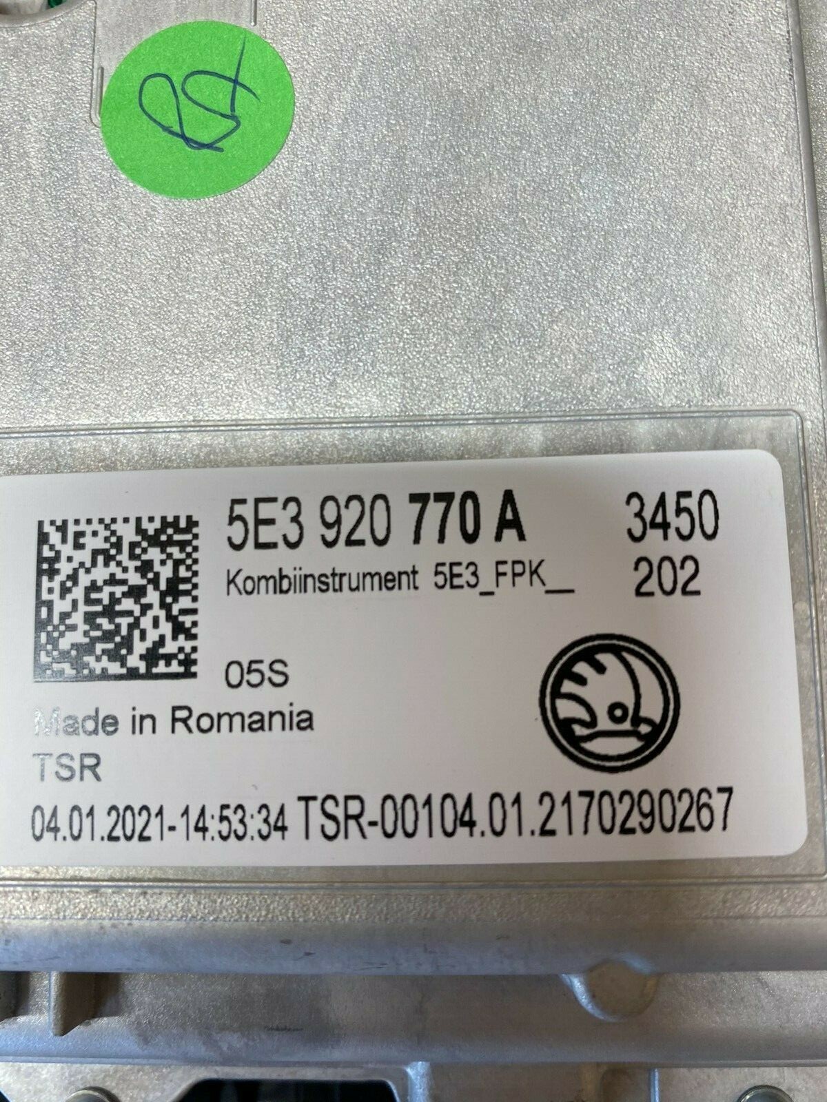 SKODA OCTAVIA 4 VIRTUAL COCKPIT FPK KOMBIINSTRUMENT 5E3 920 770 A, NEW - Obrázek 8