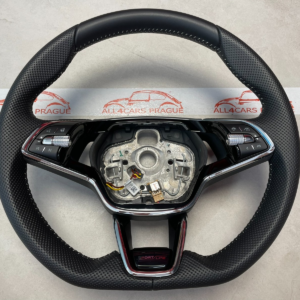 ŠKODA OCTAVIA IV 5E3 SPORT-LINE LENKRAD BEHEIZT ABGEFLACHT GELOCHT 5E3419093BB