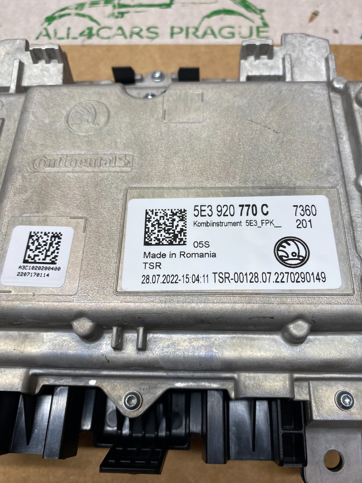 SKODA OCTAVIA IV KOMBIINSTRUMENT VIRTUAL COCKPIT 5E3920770C ORIG.NEU!!B 0KM - Obrázek 10