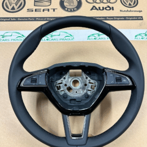 SKODA SUPERB KODIAQ LENKRAD DSG SCHWARZES LEDER +MULTIFUNCTION 3V0 ORIG.NEU