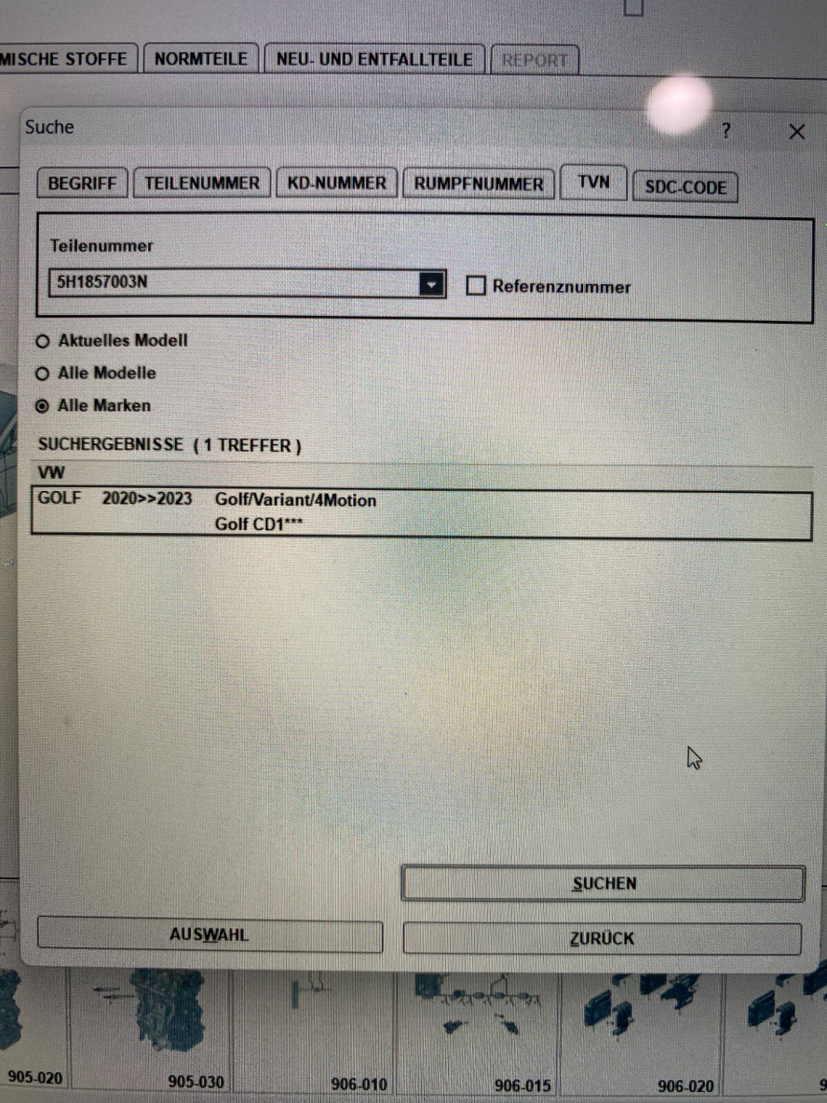 VOLKSWAGEN GOLF VIII ARMATURENBRETT SCHALTTAFEL 5H1857003N HEAD-UP ORIG. NEU!!! - Obrázek 14