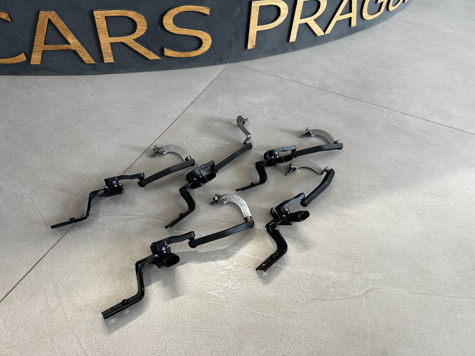 VW AUDI SEAT SKODA NIVEAUSENSOR MIT GESTÄNGE RECHTS 5WA412522D ORIG.NEU!