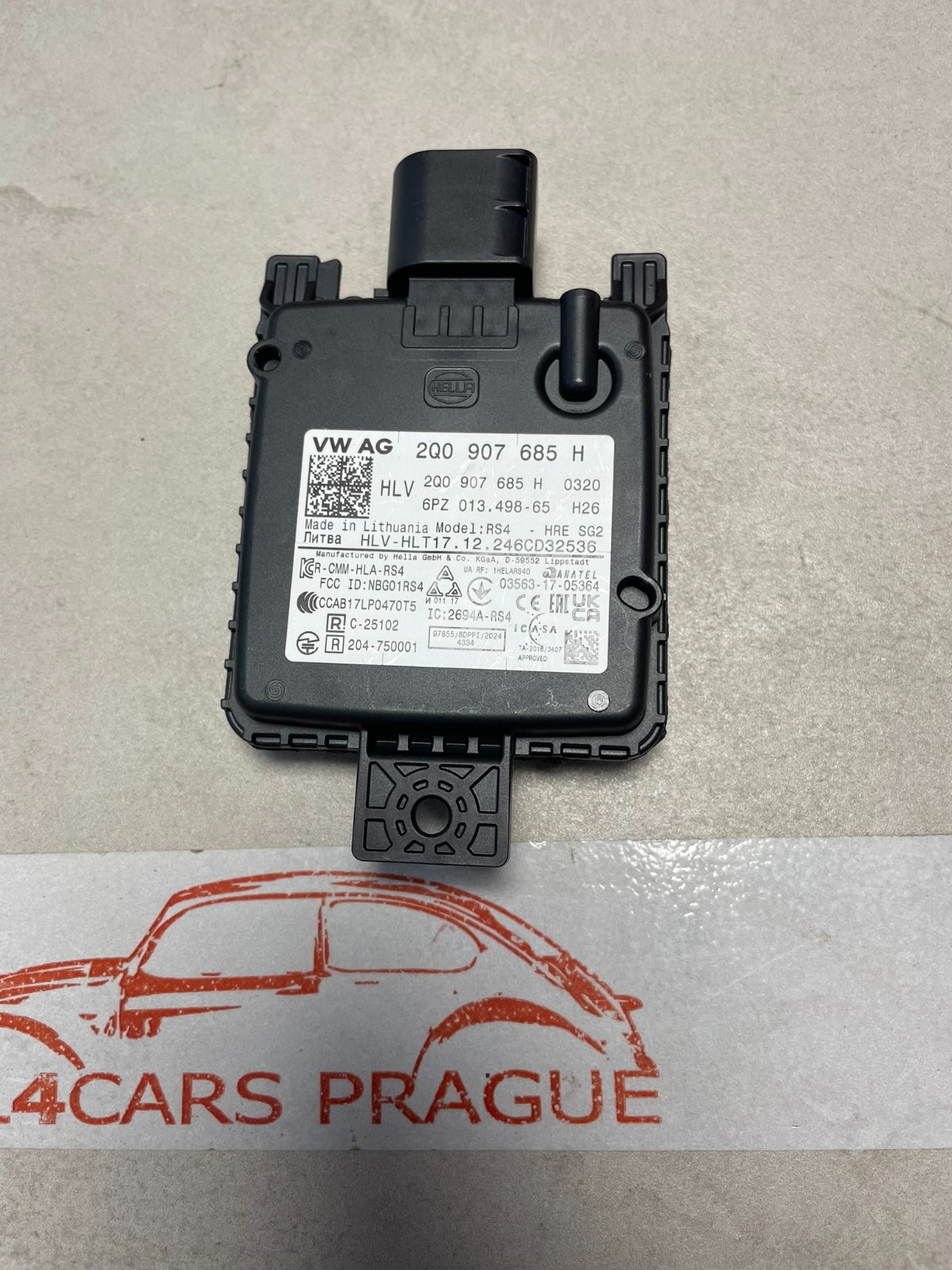 VW AUDI ŠKODA SEAT STEUERGERÄT FÜR SPURWECHSELASISTENT LINKS 2Q0907685H ORIG.NEU - Obrázek 13