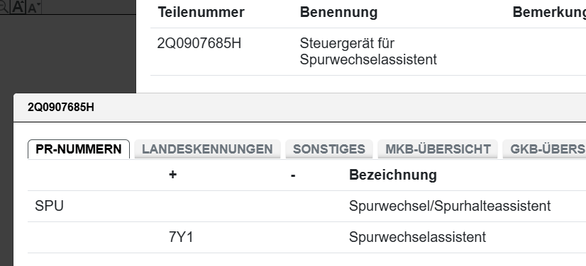 VW AUDI ŠKODA SEAT STEUERGERÄT FÜR SPURWECHSELASISTENT LINKS 2Q0907685H ORIG.NEU - Obrázek 8