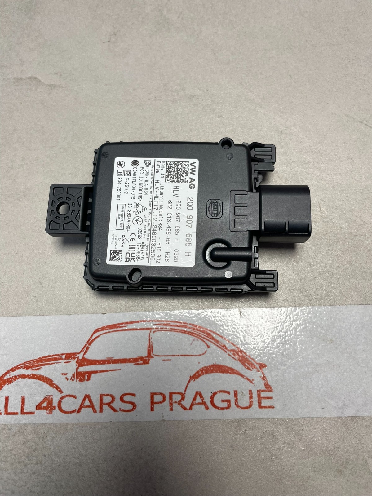 VW AUDI ŠKODA SEAT STEUERGERÄT FÜR SPURWECHSELASISTENT LINKS 2Q0907685H ORIG.NEU - Obrázek 10