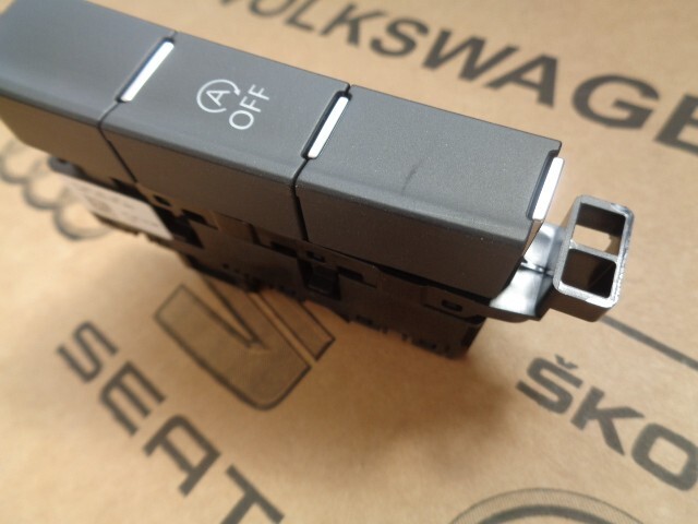 VW GOLF 7 VII SCHALTER DRUCKTASTEN ECO START/STOP 5G1927137T Fast Neu Test Car.. - Obrázek 14