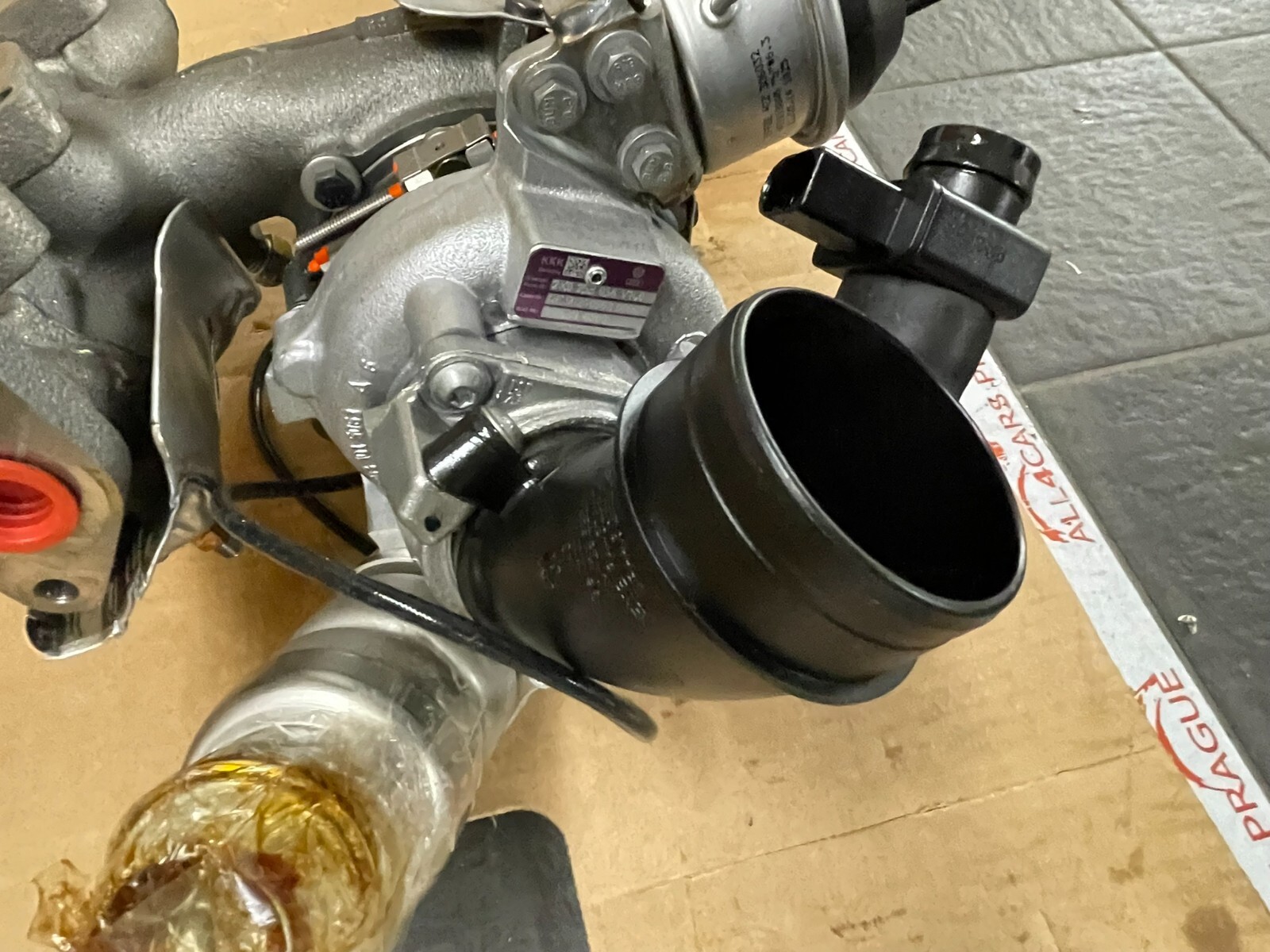 VW JETTA TURBOLADER 2.0 TDI CDJA CJDD 2X0253056 V. NEUEN MOTOR DEMONTIERT VW ORG - Obrázek 11