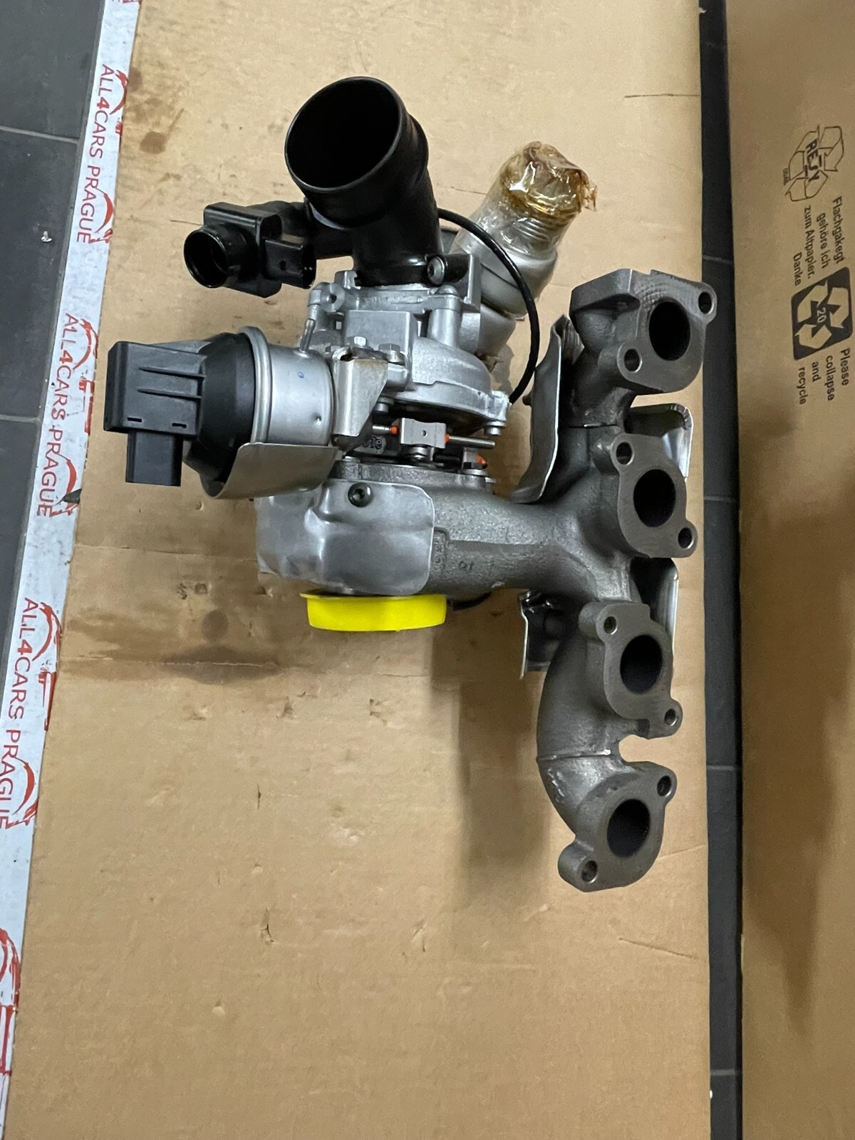 VW JETTA TURBOLADER 2.0 TDI CDJA CJDD 2X0253056 V. NEUEN MOTOR DEMONTIERT VW ORG - Obrázek 8