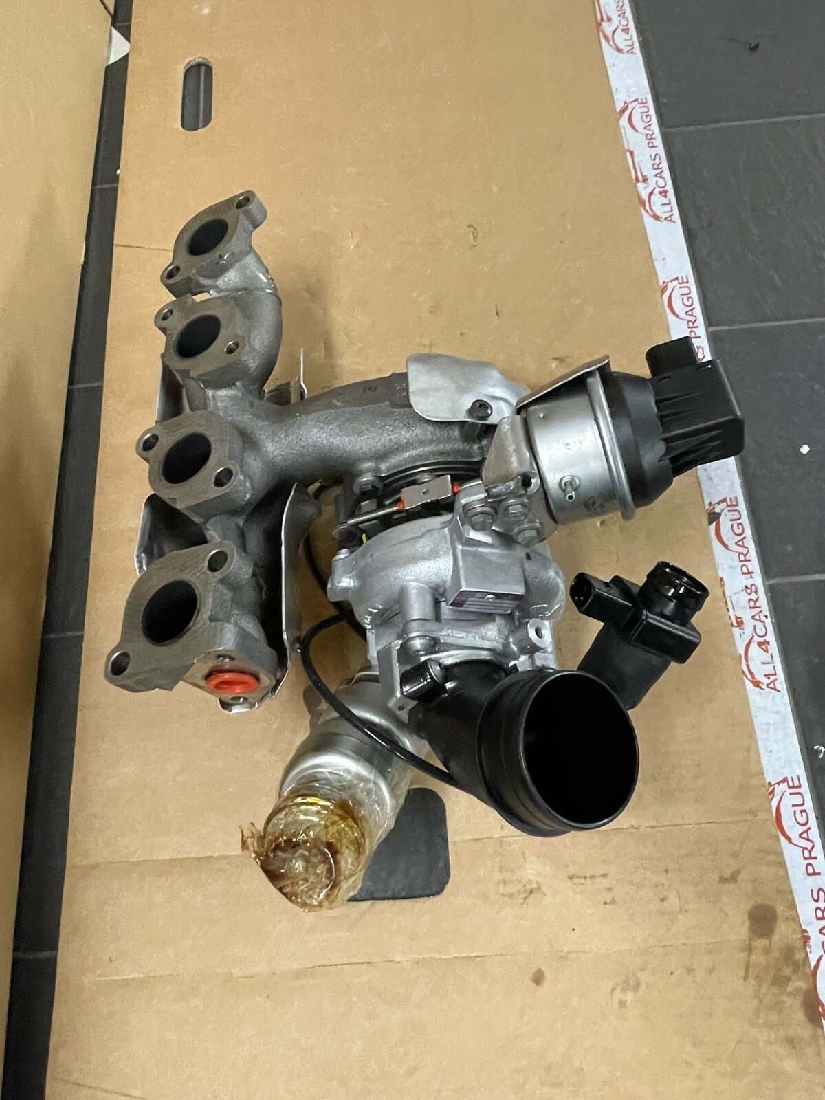 VW JETTA TURBOLADER 2.0 TDI CDJA CJDD 2X0253056 V. NEUEN MOTOR DEMONTIERT VW ORG - Obrázek 10