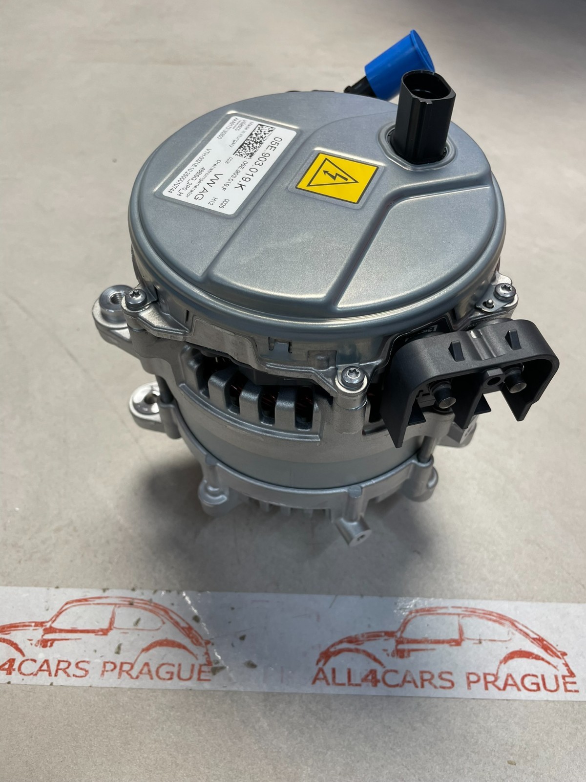 VW PASSAT , VW GOLF STARTER WASSERGEKÜHLT DREHSTROMGENERATOR 05E903019K ORIG.NEU - Obrázek 12