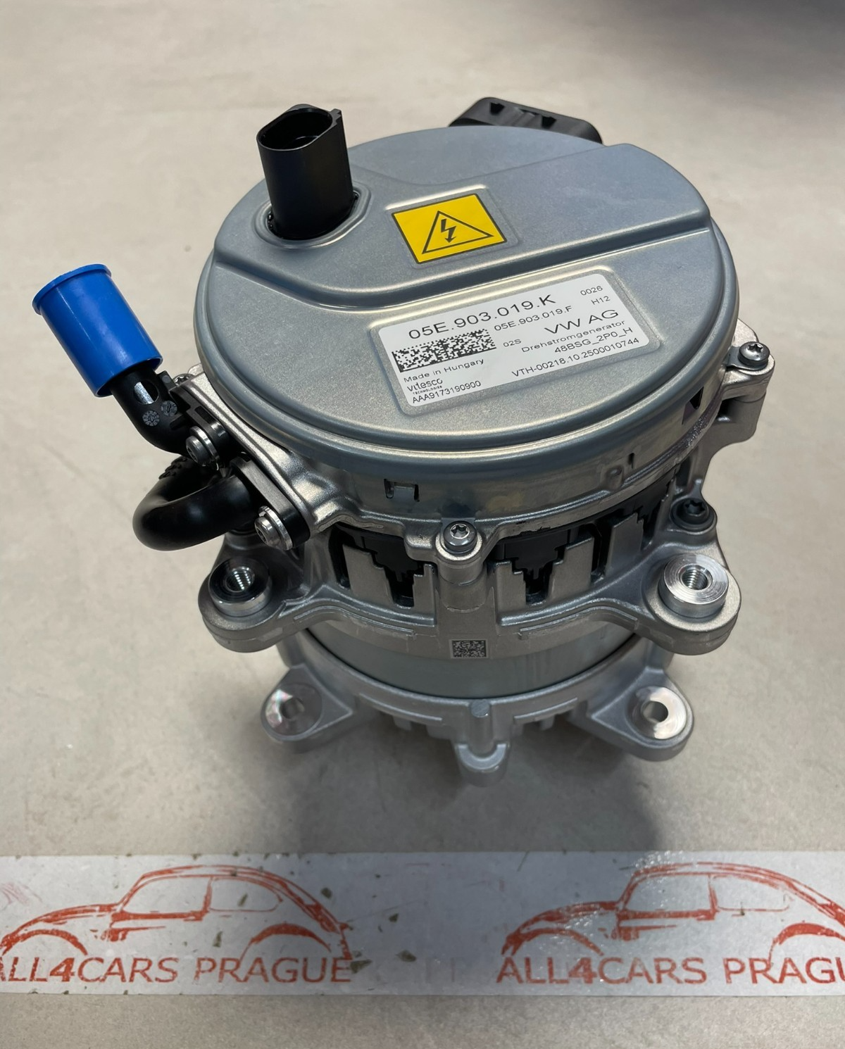 VW PASSAT , VW GOLF STARTER WASSERGEKÜHLT DREHSTROMGENERATOR 05E903019K ORIG.NEU - Obrázek 14