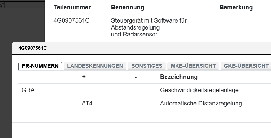 VW PHIDEON ACC RADAR SENSOR RECHTS ABSTANDSREGELUNG 4G0907561C ORIG VW NEU TEIL - Obrázek 5