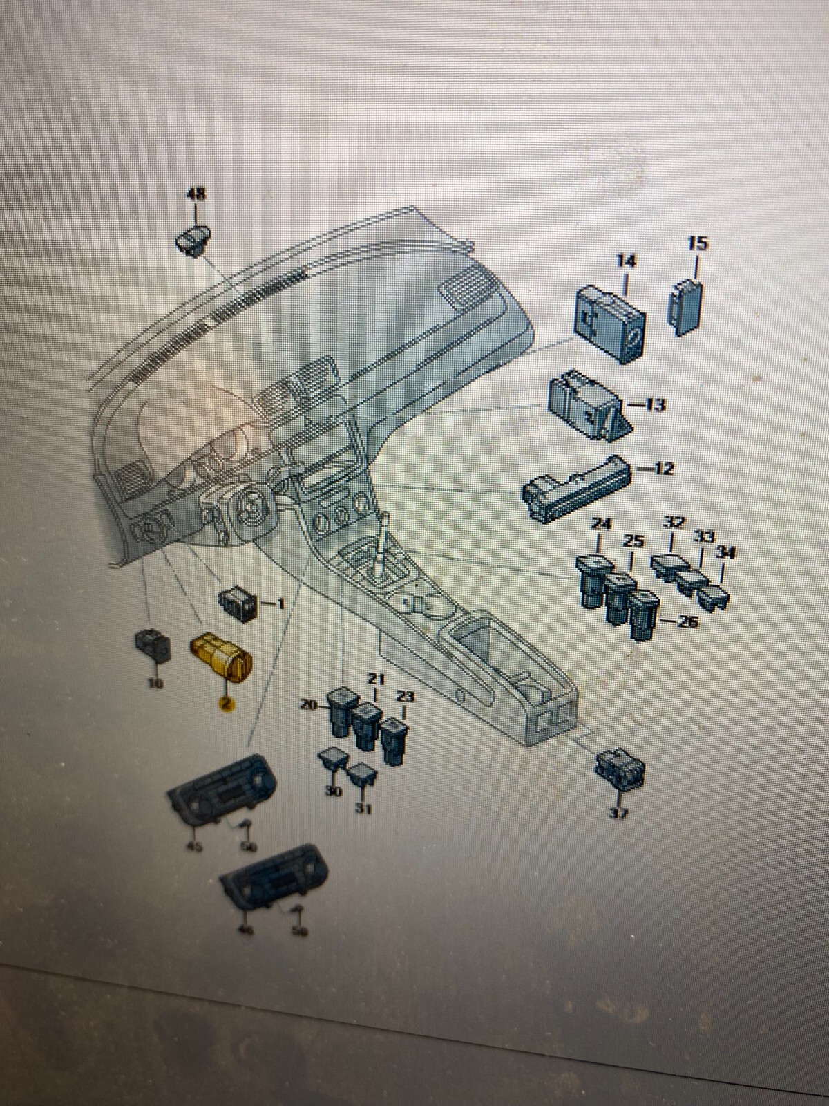 VW SEAT LICHTSCHALTER HAUPTLICHTSCHALTER 1K0941431BM ORIGINAL NEU!! - Obrázek 16