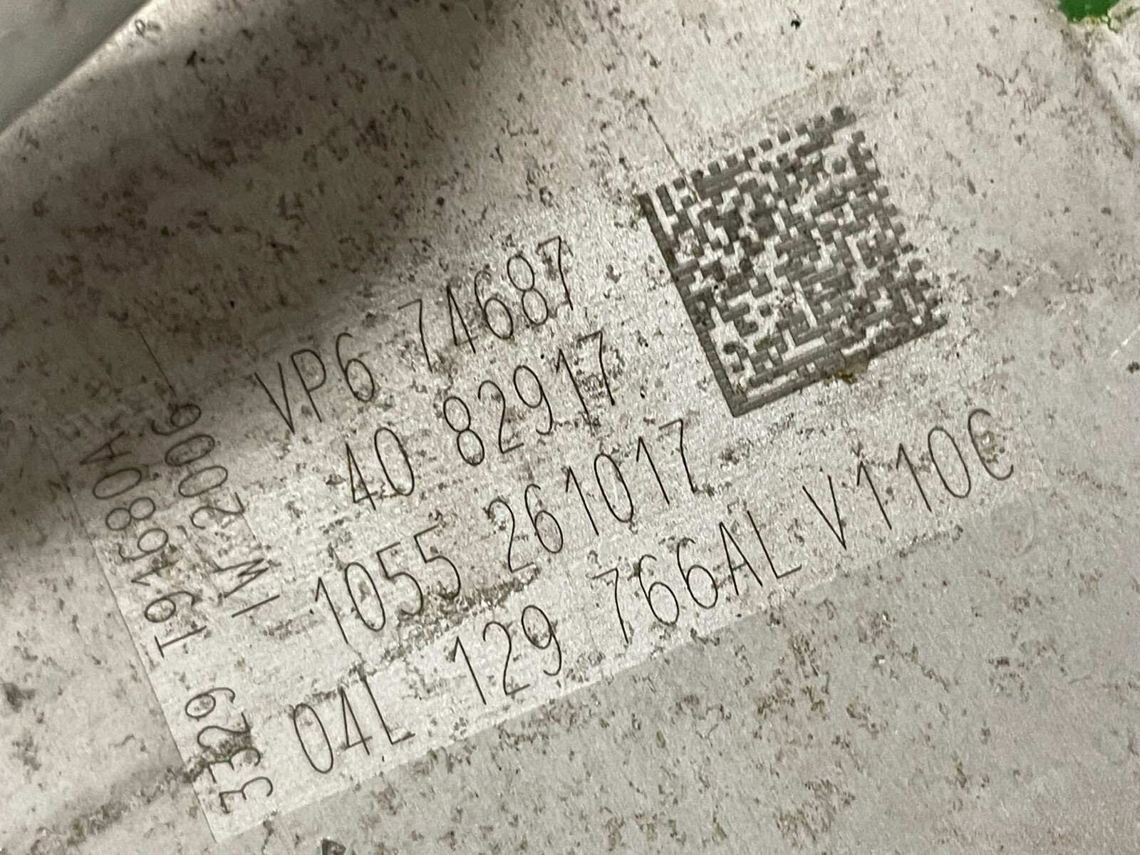 VW ŠKODA AUDI SEAT SAUGROHR MIT LADELUFTKÜHLER 1,6 TDI 04L129766AL = 04L129711R - Obrázek 3