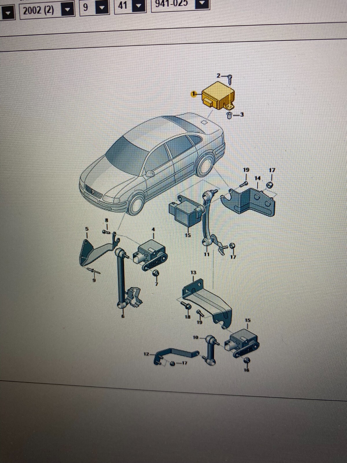 VW SKODA AUDI STEUERGERÄT LEUCHTWEITENREGULIERUNG 4Z7907357 / 5LA008081 ORIG - Obrázek 11