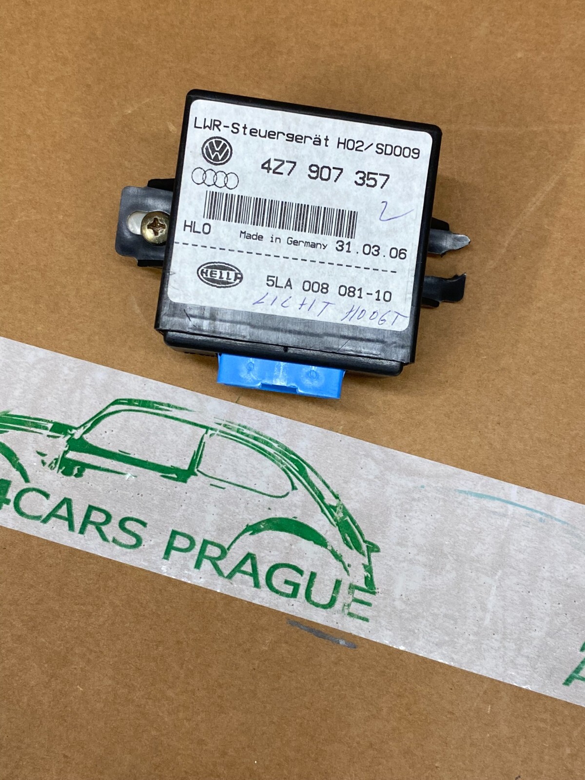 VW SKODA AUDI STEUERGERÄT LEUCHTWEITENREGULIERUNG 4Z7907357 / 5LA008081 ORIG - Obrázek 3