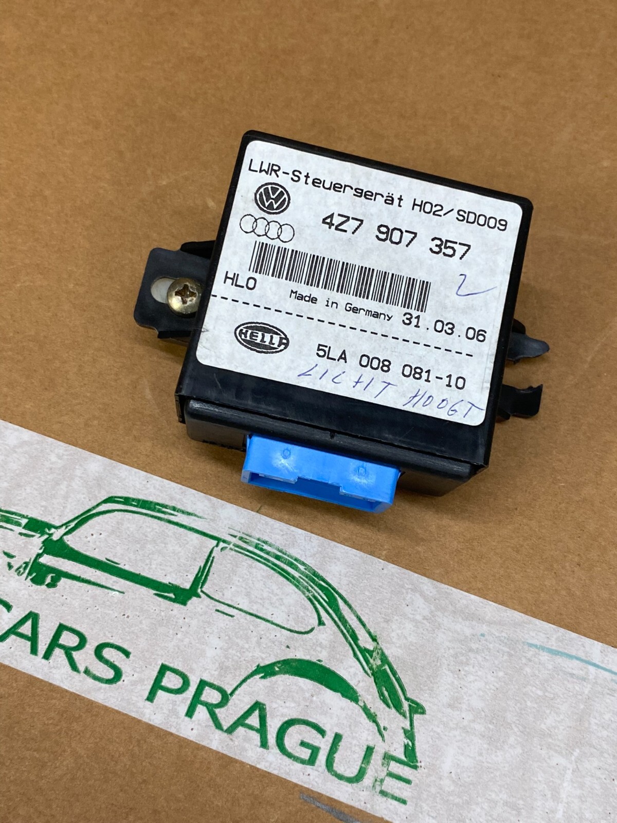 VW SKODA AUDI STEUERGERÄT LEUCHTWEITENREGULIERUNG 4Z7907357 / 5LA008081 ORIG - Obrázek 4