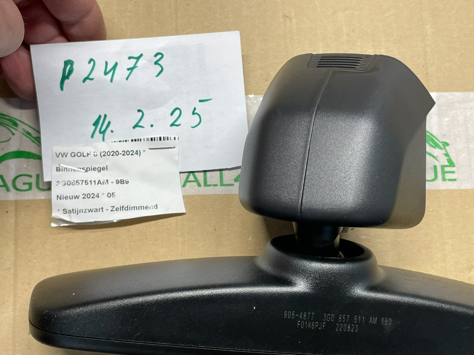 VW ŠKODA SEAT RÜCKSPIEGEL AUTOMATISCH ABBLENDEND 3G0857511AM DEMONT V TEST CAR - Obrázek 14