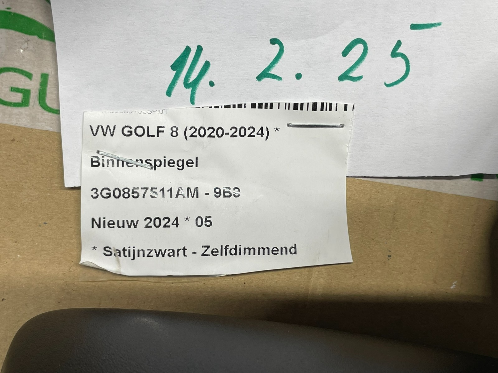 VW ŠKODA SEAT RÜCKSPIEGEL AUTOMATISCH ABBLENDEND 3G0857511AM DEMONT V TEST CAR - Obrázek 15