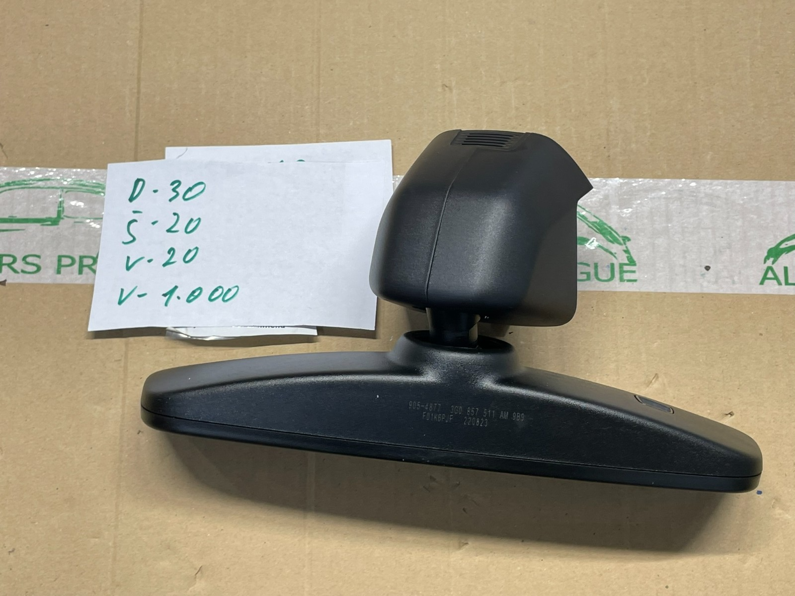 VW ŠKODA SEAT RÜCKSPIEGEL AUTOMATISCH ABBLENDEND 3G0857511AM DEMONT V TEST CAR - Obrázek 16