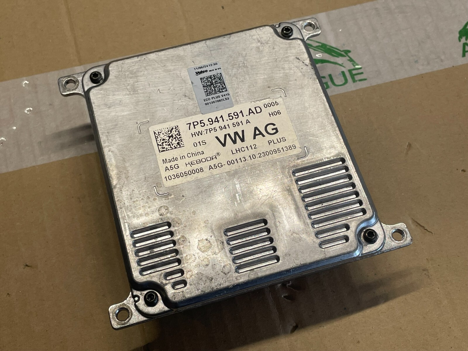 VW ŠKODA SEAT SCHEINWERFER STEUERGERÄT 7P5941591AD DEMONT VOM TEST CAR ORIG VW - Obrázek 8