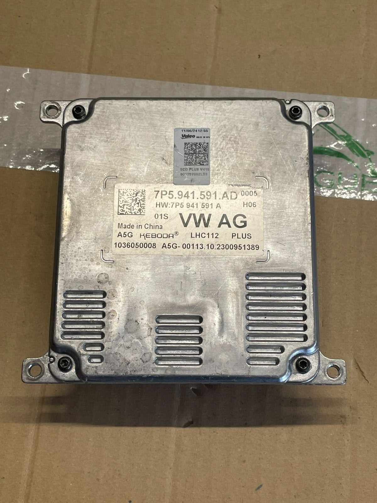 VW ŠKODA SEAT SCHEINWERFER STEUERGERÄT 7P5941591AD DEMONT VOM TEST CAR ORIG VW - Obrázek 9