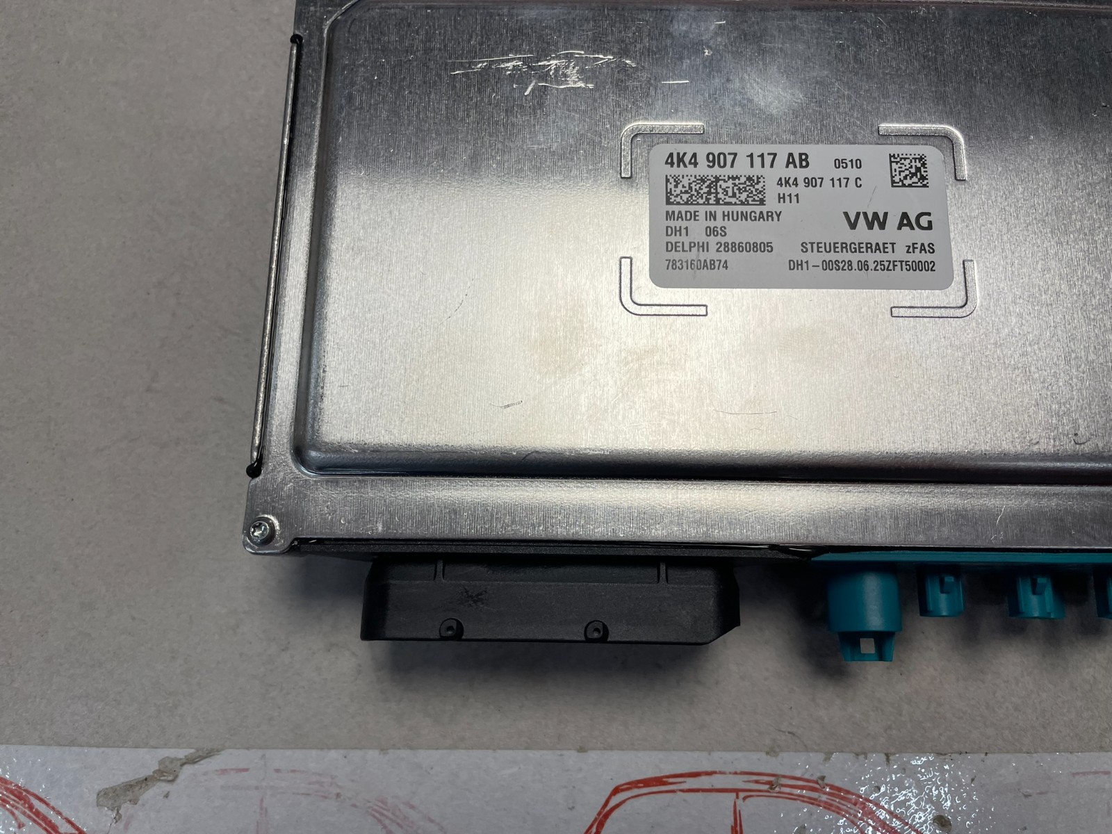 VW STEUERGERÄT ASSISTENZSYSTEME STEUERGERÄT FÜR KAMERAS 360° 4K4907117AB , NEU - Obrázek 13