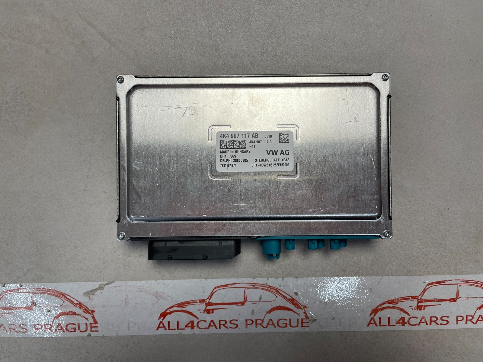 VW STEUERGERÄT ASSISTENZSYSTEME STEUERGERÄT FÜR KAMERAS 360° 4K4907117AB , NEU - Obrázek 9