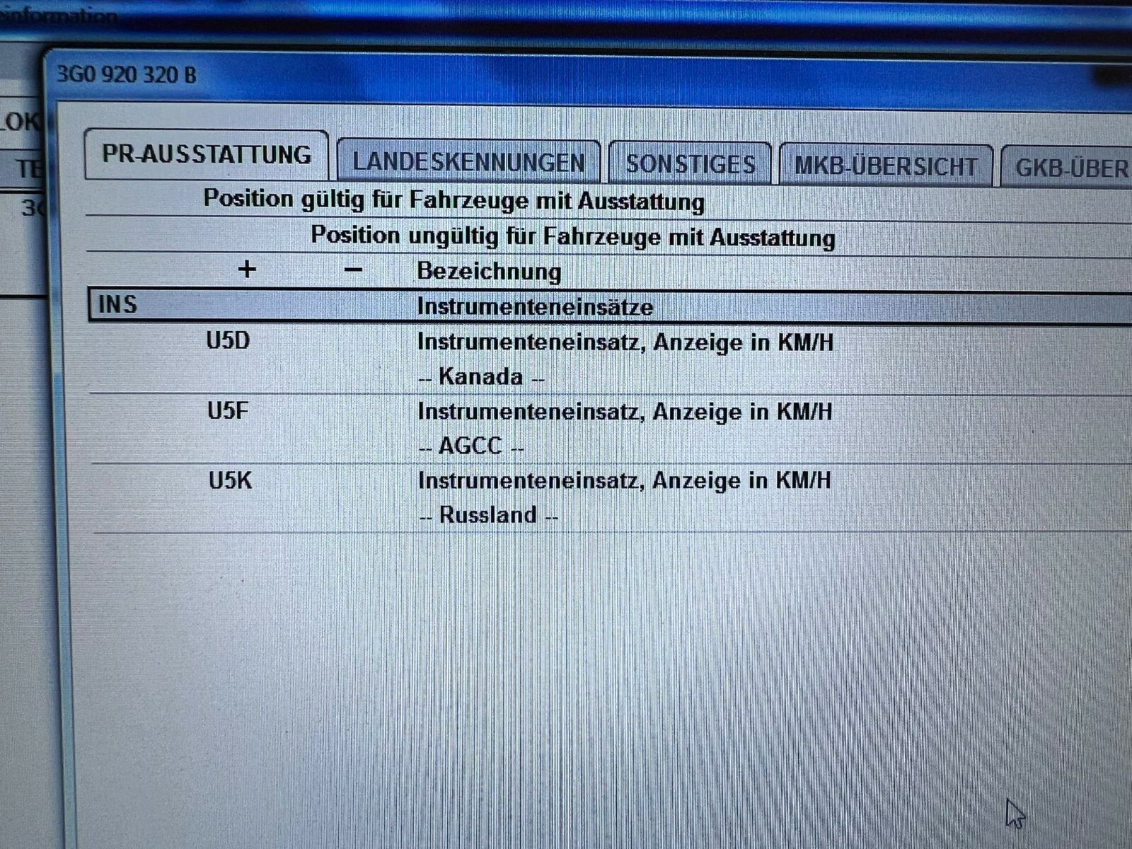 VW TERAMONT VIRTUAL COCKPIT TACHOMETER FPK 3G0920320B 0 KM! NEW ORIG.VW TEIL !!! - Obrázek 8