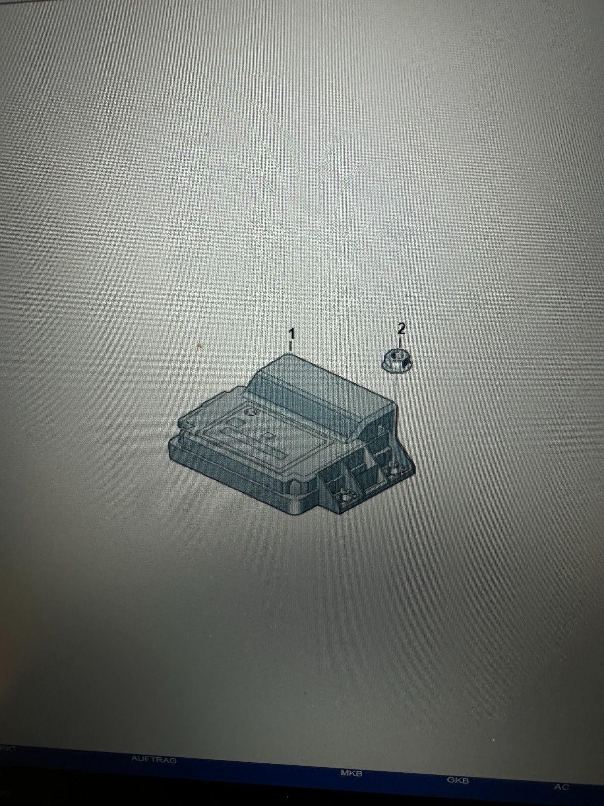 VW TIGUAN PASSAT SHARAN STEUERGERÄT FESTSTELLBREMSE 3AA907801E/J. Fast Neu Teil - Obrázek 6