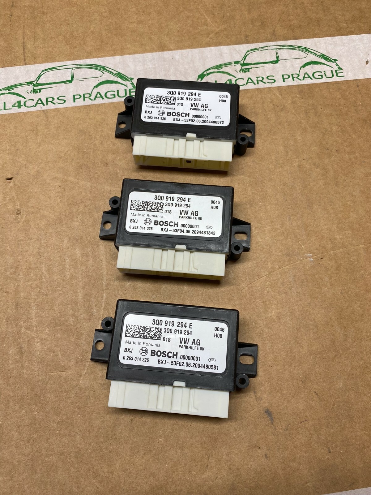 VW TIGUAN,SKODA KODIAQ ECU PARKSENSOREN 3Q0919294E ORIGINAL NEU!!! - Obrázek 3