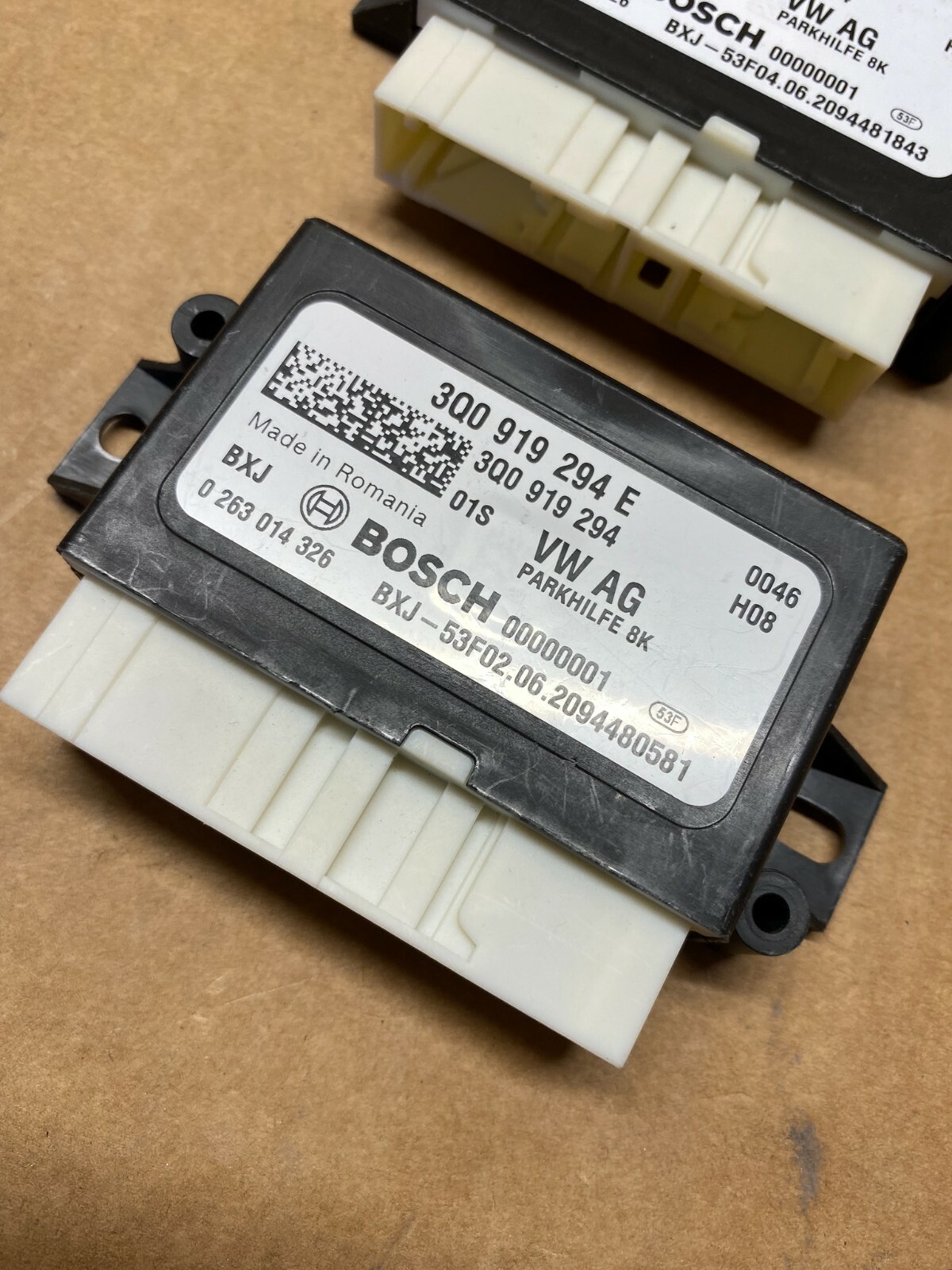 VW TIGUAN,SKODA KODIAQ ECU PARKSENSOREN 3Q0919294E ORIGINAL NEU!!! - Obrázek 4