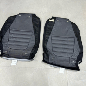 VW TOUAREG 7P SITZ BEZUG GRAU SCHWARZ SPORT LEDER 7P6885805BF - 7P6885806BF NEU