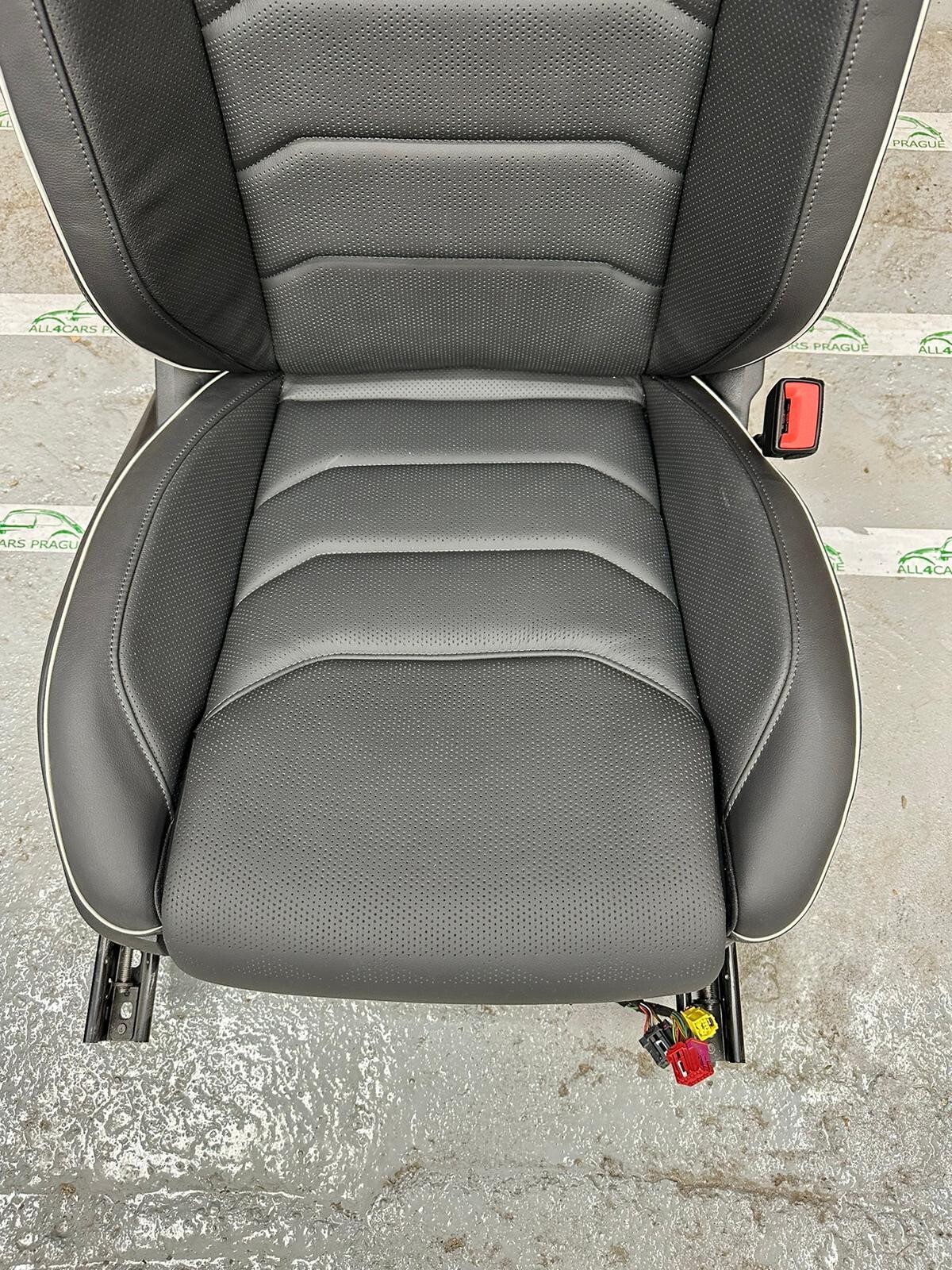 VW TOUAREG CR7 760 SITZE SPORT LEDER SITZEN SCHWARZ LEDER VON TEST WAGEN!! - Obrázek 14