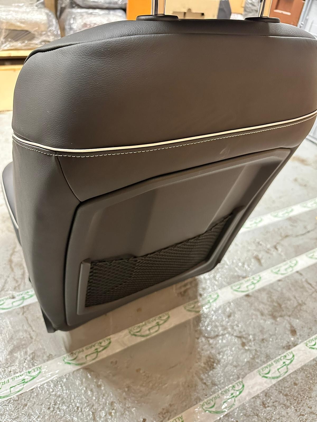 VW TOUAREG CR7 760 SITZE SPORT LEDER SITZEN SCHWARZ LEDER VON TEST WAGEN!! - Obrázek 9