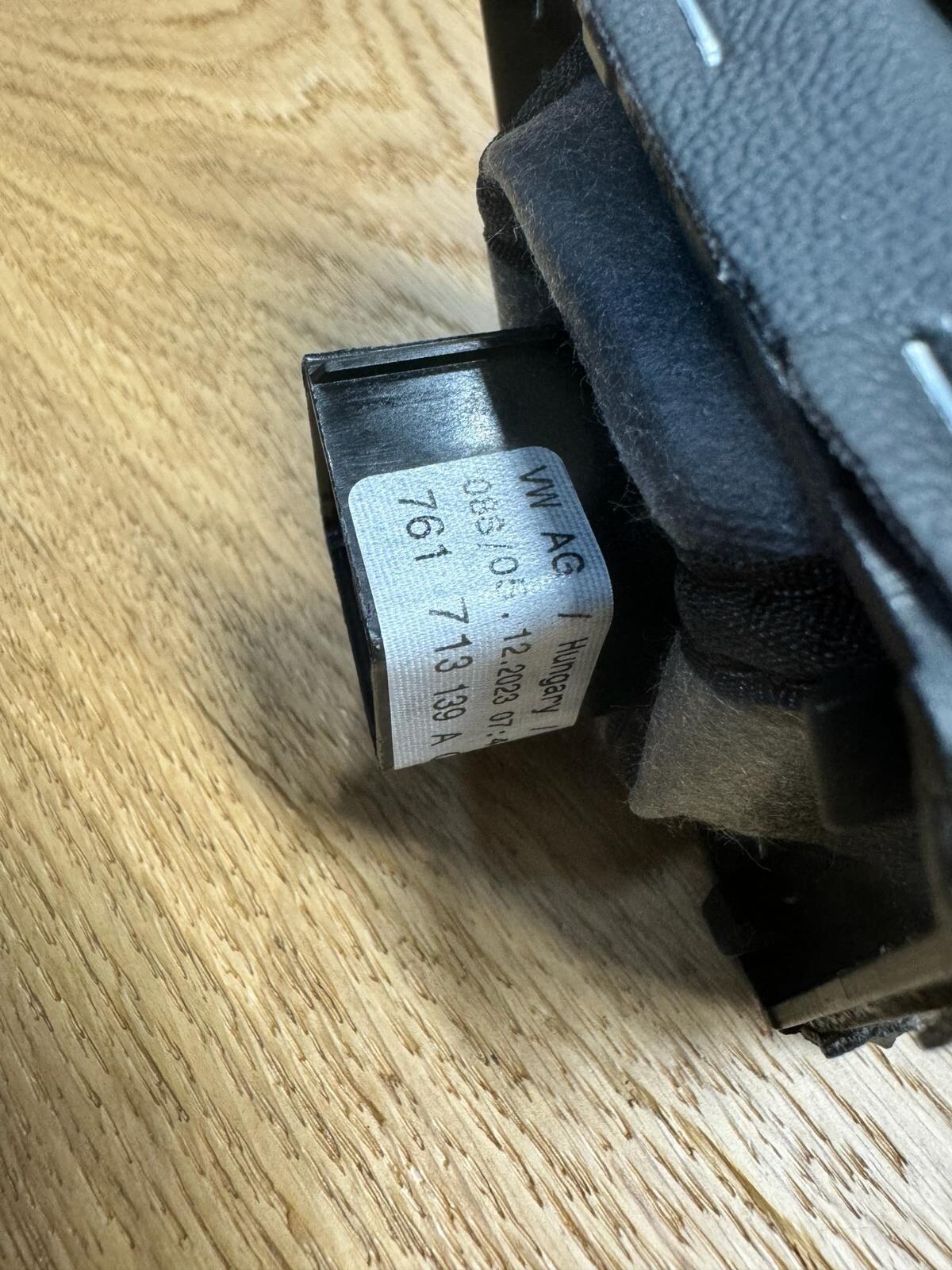 VW TOUAREG CR7 SCHALTKNAUF SCHALTHEBEL AUTOMATIK 761713139A - 761 713 139 A NEU - Obrázek 6