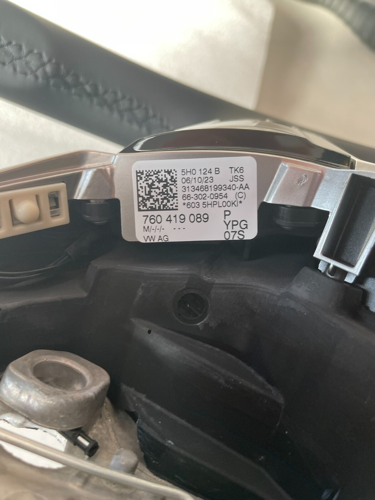 VW TOUAREG SPORT MULTIFUNKTIONS LENKRAD R 760419089P - NUR 2250 KM STAND ORIG VW - Obrázek 16