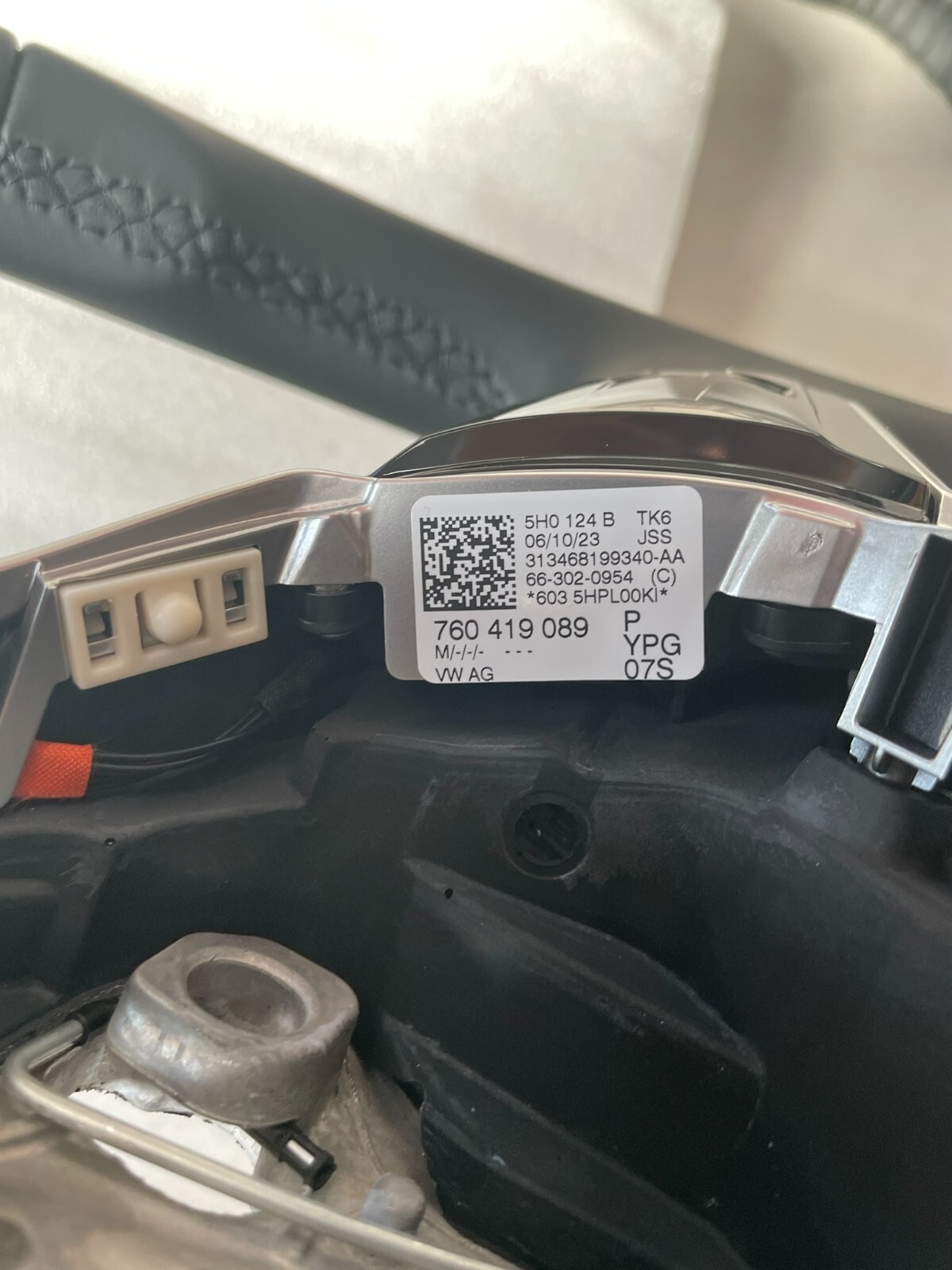 VW TOUAREG SPORT MULTIFUNKTIONS LENKRAD R 760419089P - NUR 2250 KM STAND ORIG VW - Obrázek 3