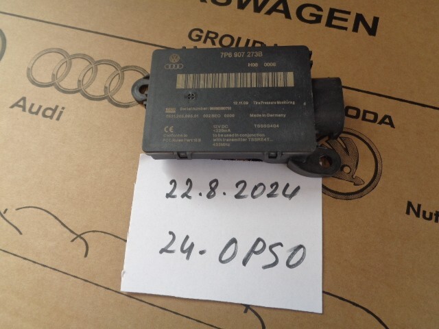 VW TOUAREG STUERGERÄT REIFENDRUCKKONTORLLE RDK 7P6907273B Fast Neu d v test Car - Obrázek 13