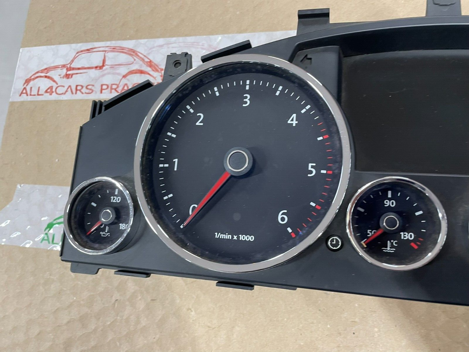 VW TOUAREG TACHOMETER KOMBIINSTRUMENT 7L6920890K FAST NEU DEM V TEST CAR - Obrázek 6