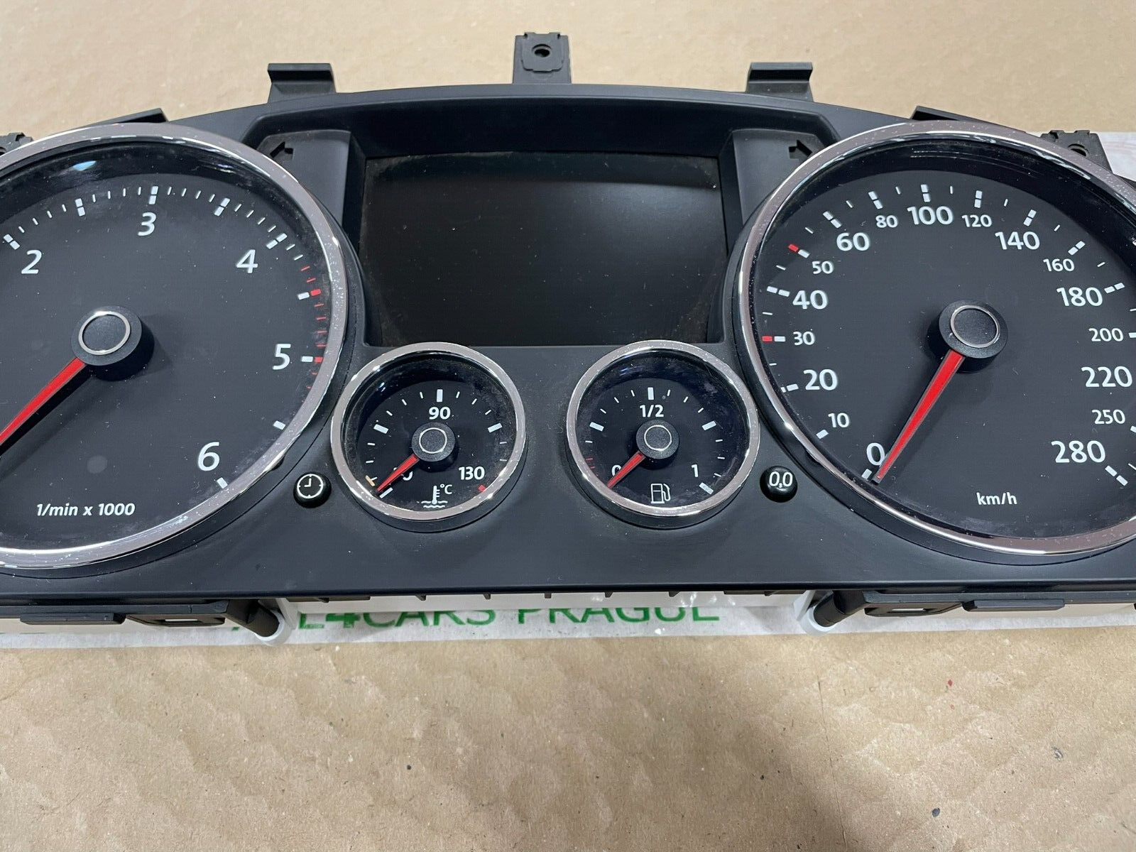 VW TOUAREG TACHOMETER KOMBIINSTRUMENT 7L6920890K FAST NEU DEM V TEST CAR - Obrázek 9