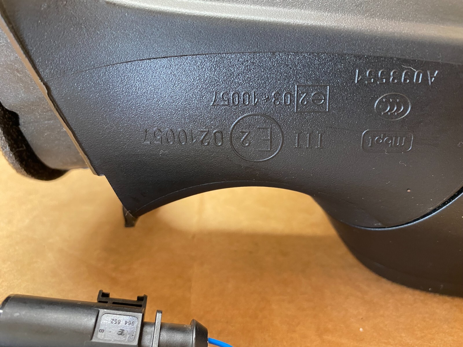 VW UP SKODA CITYGO AUßENSPIEGEL LINKS ELEKTRISCH 1S1857501BG GELB ORIG.FAST NEU - Obrázek 9