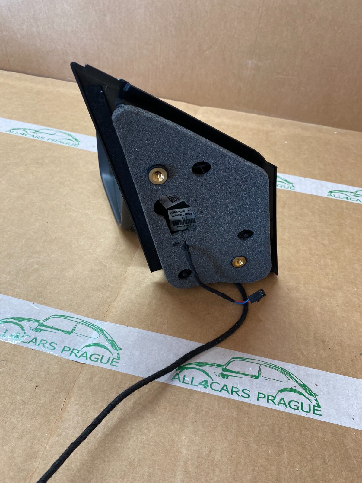 VW UP SKODA CITYGO AUßENSPIEGEL LINKS ELEKTRISCH 1S1857501BG GELB ORIG.FAST NEU - Obrázek 10